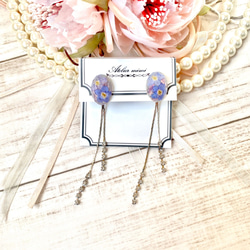 リトルウッズ（バラ）＊S（ピアス・イヤリング） ドライフラワー