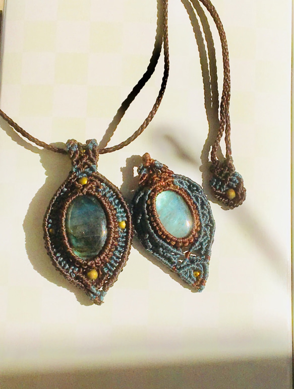 マクラメ編みペンダント ネックレス・ペンダント チコ 通販