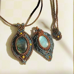 マクラメ編みペンダント ネックレス・ペンダント チコ 通販 6404534