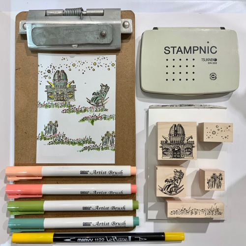 星の高原《コンプリートセット》 はんこ・スタンプ ありさ