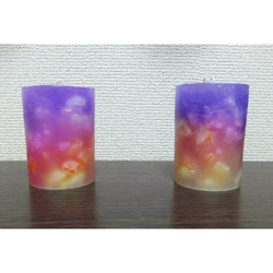 ●秋冬限定●ALTER EGO Candle Standard-S 「yumeiro(夢色)」おまかせ注文用 夕焼け 2枚目の画像