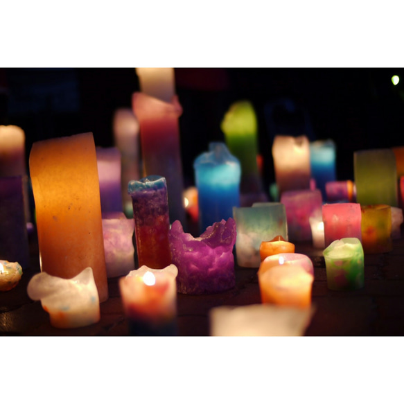●秋冬限定●ALTER EGO Candle Standard-S 「yumeiro(夢色)」おまかせ注文用 夕焼け 4枚目の画像