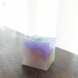 あかり屋 ALTER EGO Candle CUBE キャンドル 1枚目の画像