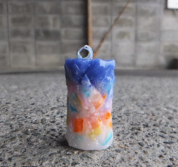 あかり屋ろうそく ALTER EGO Carving Candle Jewel M 1枚目の画像