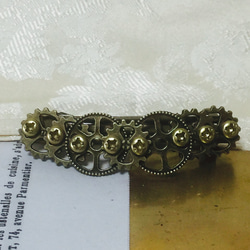 クトゥルフ神話大系に捧げるバレッタ／スチームパンク・クトゥルフ/1609 1枚目の画像