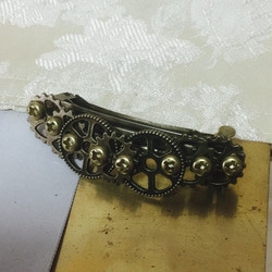 クトゥルフ神話大系に捧げるバレッタ／スチームパンク・クトゥルフ/1609 2枚目の画像