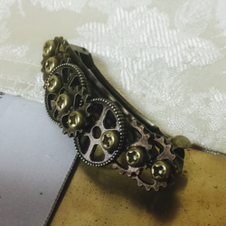 クトゥルフ神話大系に捧げるバレッタ／スチームパンク・クトゥルフ/1609 4枚目の画像