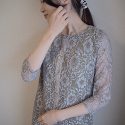 ［dress］line  lace  layered  ▪︎サイズ調整可能▪︎セミオーダー▪︎ 5枚目の画像