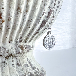 creema限定！ペアコインネックレスのコフレ　つけっぱなしOKサージカルステンレス製 6枚目の画像