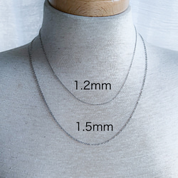 creema限定！ペアコインネックレスのコフレ　つけっぱなしOKサージカルステンレス製 7枚目の画像