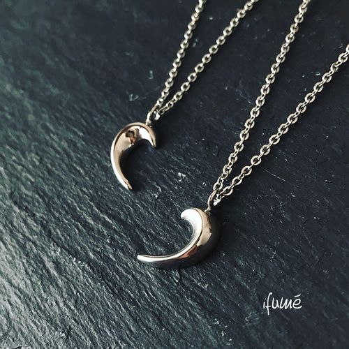 【専用】2点 ぷっくり♡うるうるオーバルシェルトップネックレス ペアネックレス サージカルステンレス(316L) ペンダント ペア