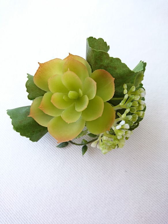 コサージュ [echeveria コサージュ] 1枚目の画像