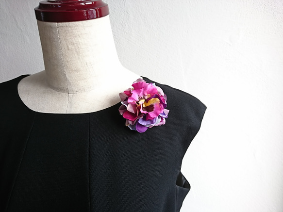 コサージュ ［ pansy frill corsage ］ 5枚目の画像