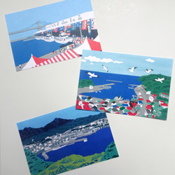 【送料無料】海の景色ポストカード３枚セット 4枚目の画像