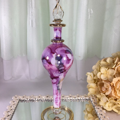 イタリア ベネチアン ムラーノ マーブル 香水瓶 3点セット 香水瓶