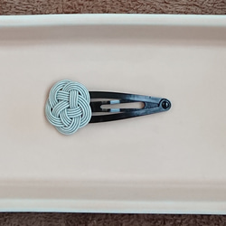 水引 梅結び ベビーヘアクリップ ヘアピン ヘアゴム 水引き 梅 花 再販