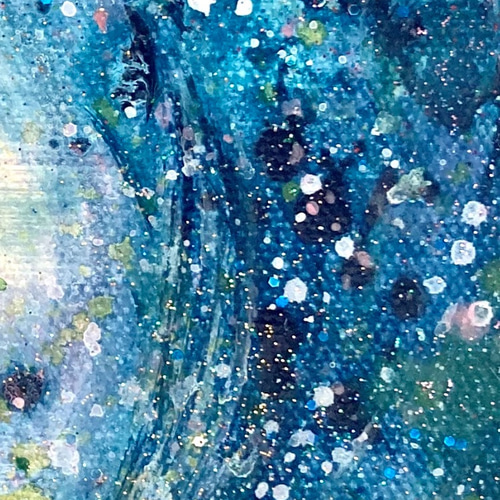絵画 インテリア 壁掛け (心の森が輝く時間/Lサイズ) 額入り