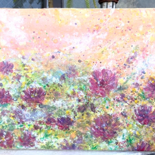 ありのまま輝く私（博愛） ヒーリングアート 油彩 癒し 絵画