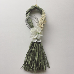 【SALE】new year's decoration(green.tassel) 3枚目の画像