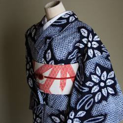 【専用です】クレマチス 絞り浴衣 有松絞り 蜘蛛絞り yukata 有松絞り - selected by yukatakan grace - – ゆかた館グレース