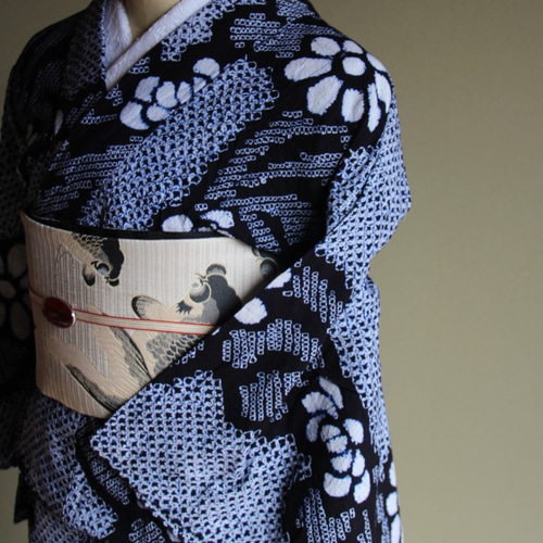 まかろんです❣️ 【着物と帯 時流】Y25798◆本場有松鳴海絞り浴衣◆ yukata-8013-01.jpg?fitin=272:272