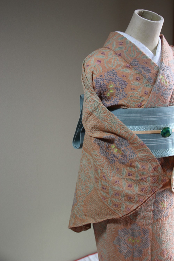 ♥専用♥新品 未使用 有松絞り 有松鳴海絞り ピンク 絞り トールサイズ ◇有松鳴海絞り◇【大人ピンク】グレーイッシュピンクが大人