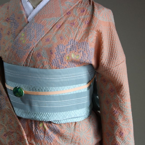 ◇有松鳴海絞り◇【大人ピンク】グレーイッシュピンクが大人