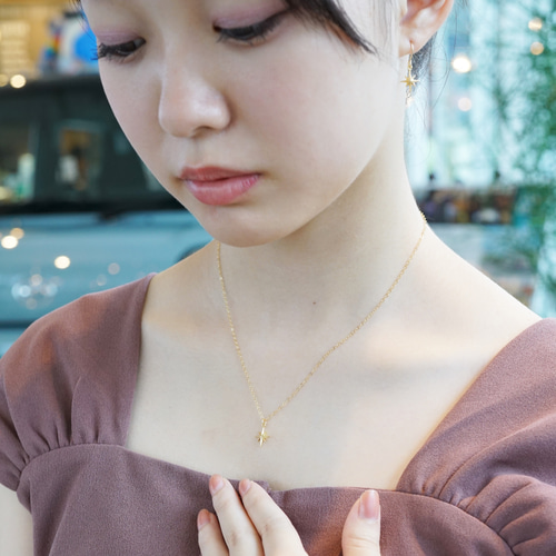 一番星のシルバー925ネックレス シルバー 金属アレルギー対応