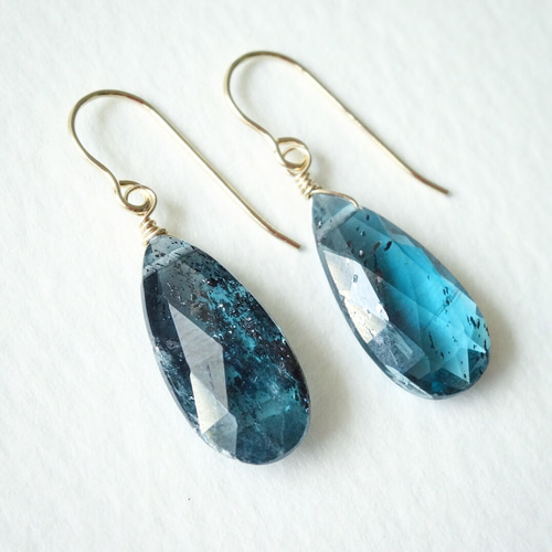 sa.ya. カイヤナイト スクエア シルバーリング天然石