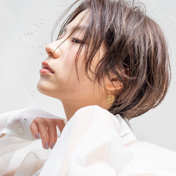 満月のようなコインの14kgfピアス コインピアス　金属アレルギー対応　メンズ　ゴールド　サージカルステンレス　冬 14枚目の画像