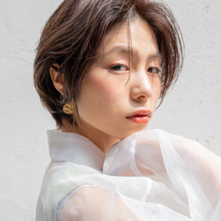 満月のようなコインの14kgfピアス コインピアス　金属アレルギー対応　メンズ　ゴールド　サージカルステンレス　冬 11枚目の画像