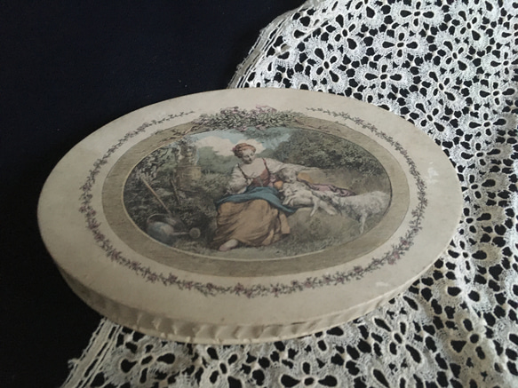 フランスアンティーク ペーパードラジェボックス その他インテリア雑貨