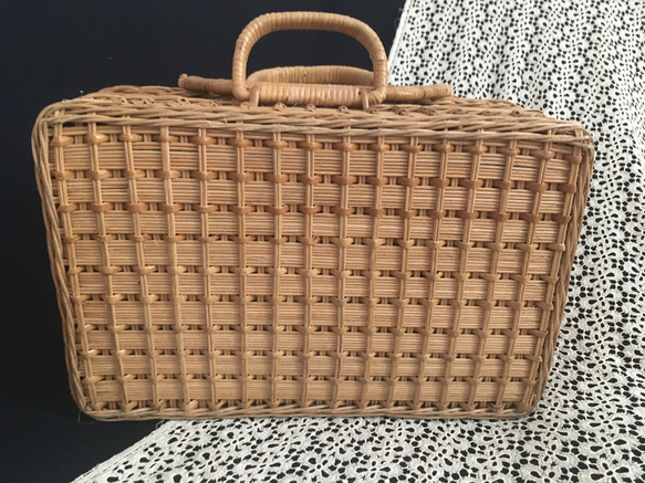 カゴ  bag　フランス　アンティーク フランスアンティーク雑貨 かごバッグ フレンチバスケット