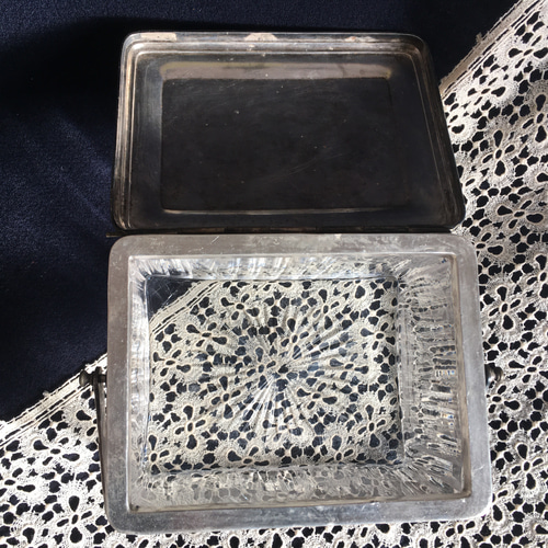 ⭐︎すー⭐︎フランスアンティーク ビスケットジャー　手書き ビスケットジャー - Antiques Violetta