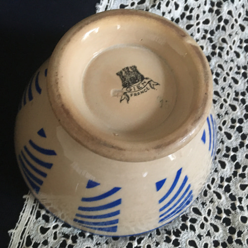 フランスアンティーク GIEN カフェオレボウル お椀・ボウル・鉢