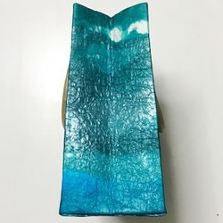 黒谷和紙のバッグ（ブルー01） 5枚目の画像