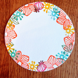 北欧風お花はんこ【重ねおし4点セット】 5枚目の画像