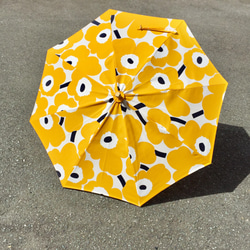 マリメッコ生地使用 日傘 3枚目の画像