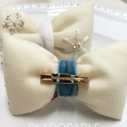 poritorie 雪 結晶 刺繍 オーナメント ベロアリボン アンティーク 雪の結晶ミニ刺繍ブローチ クリスマス 冬 氷の結晶 - ショップ かな