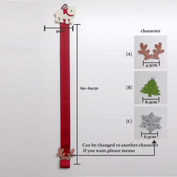 【Creema獨家】北極熊飾品架，聖誕，馴鹿，紅色，金色，飾品架 第3張的照片