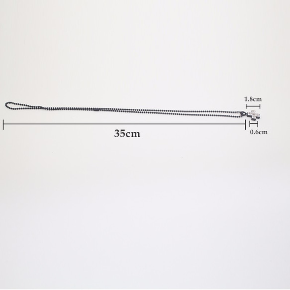 【包郵】水晶黑項鍊，水晶項鍊，十字架項鍊 第3張的照片