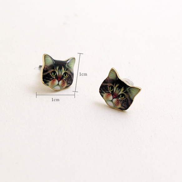 貓貓耳環，成人可愛，，貓，貓，貓耳環 第4張的照片