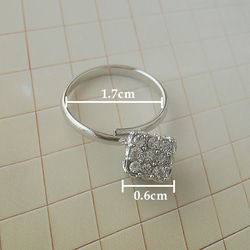 squre-ring，glitter，wedding，party，wedding reception，square ring，s 第2張的照片