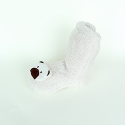 赤ちゃんの靴下/ 赤ちゃんの冬用の靴下/冬用の靴下/babybear socks,冬向け/熊の靴下 3枚目の画像