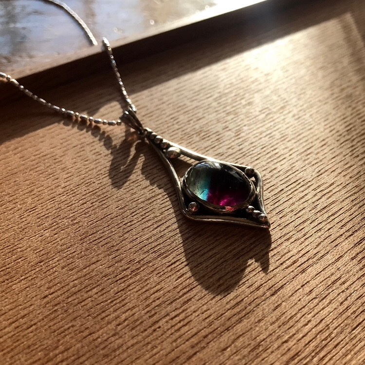 *フローライト*　ネックレス・ペンダント