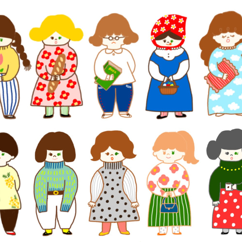 イラスト似顔絵描きます＊(ブローチオーダー有り) イラスト Apois 通販 