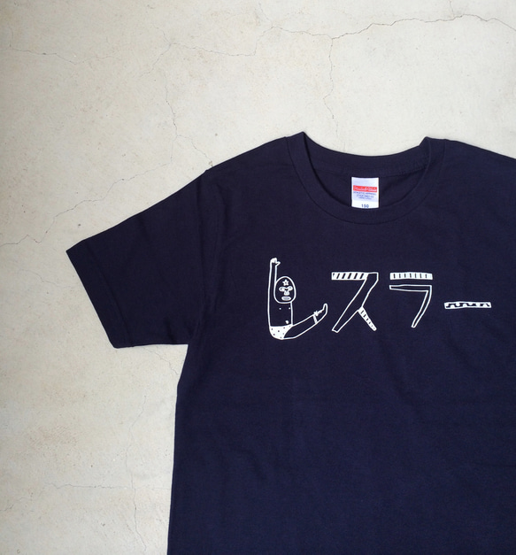 ＊ポアレスラーTシャツ(NV)XS＊ 1枚目の画像