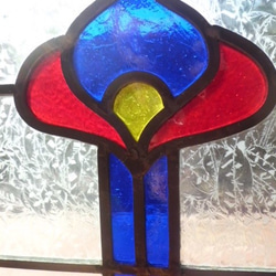 ステンドグラス 椿のパネル その他インテリア雑貨 ステンドグラス工房