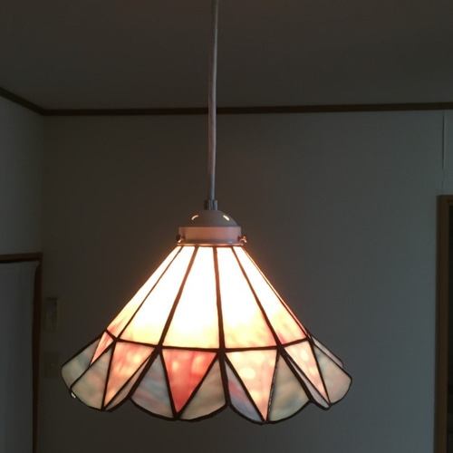 ペンダントフリルランプ シーリングライト・ペンダントライト ステンド