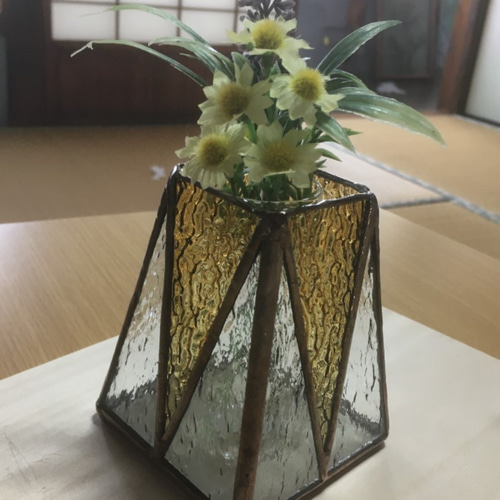 ステンドグラスの一輪挿し 一輪挿し・花瓶・花器 ステンドグラス工房